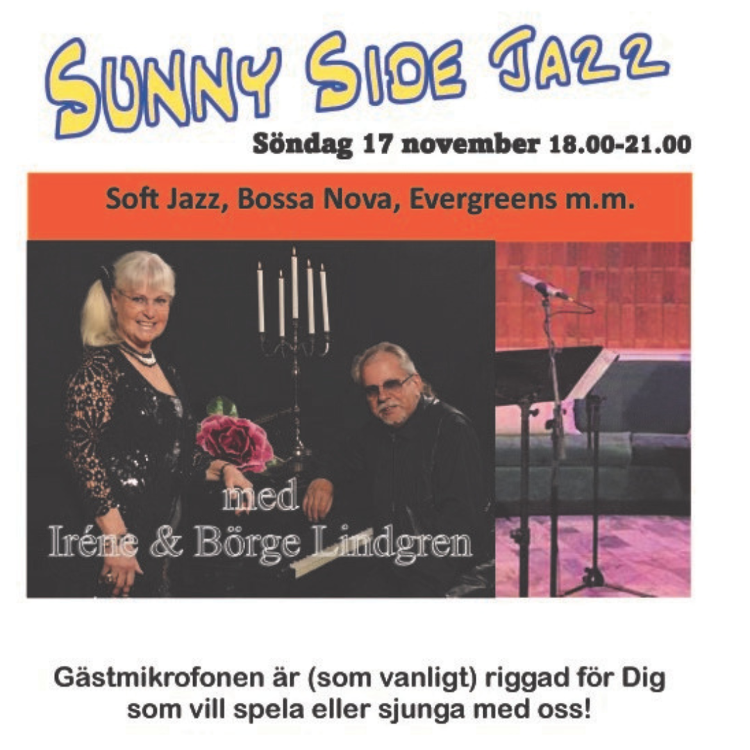 Iréne och Börge Lindgren på Café Mosaic